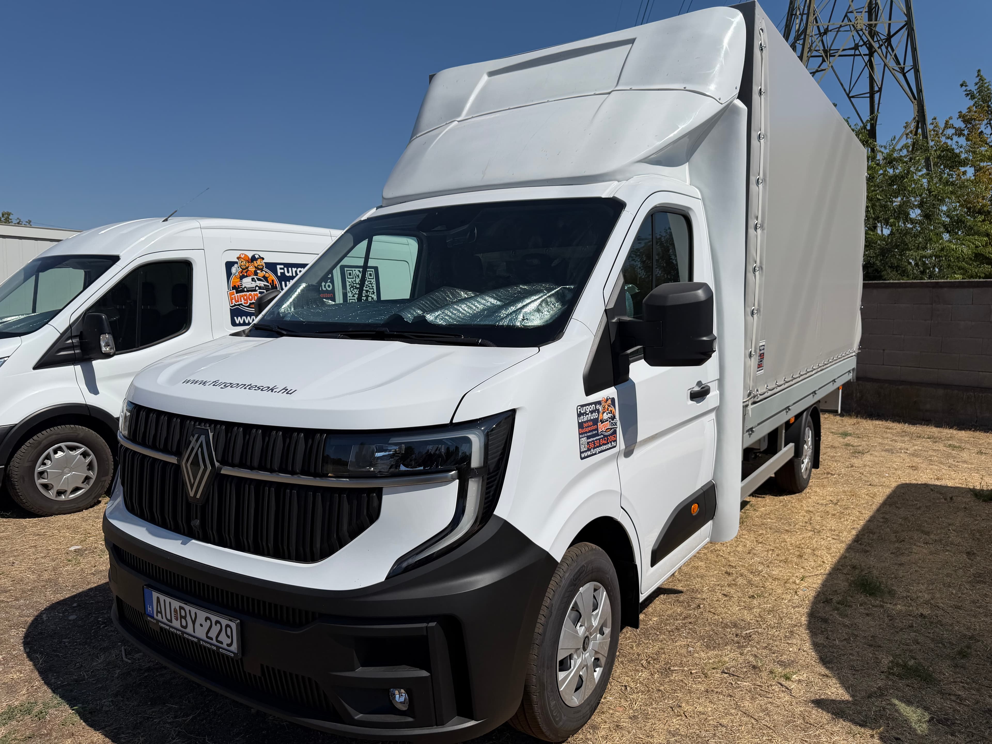 Renault Master L3 Platós-Ponyvás